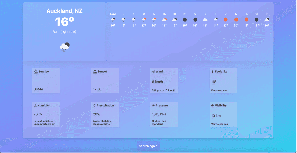 Weather Web Application